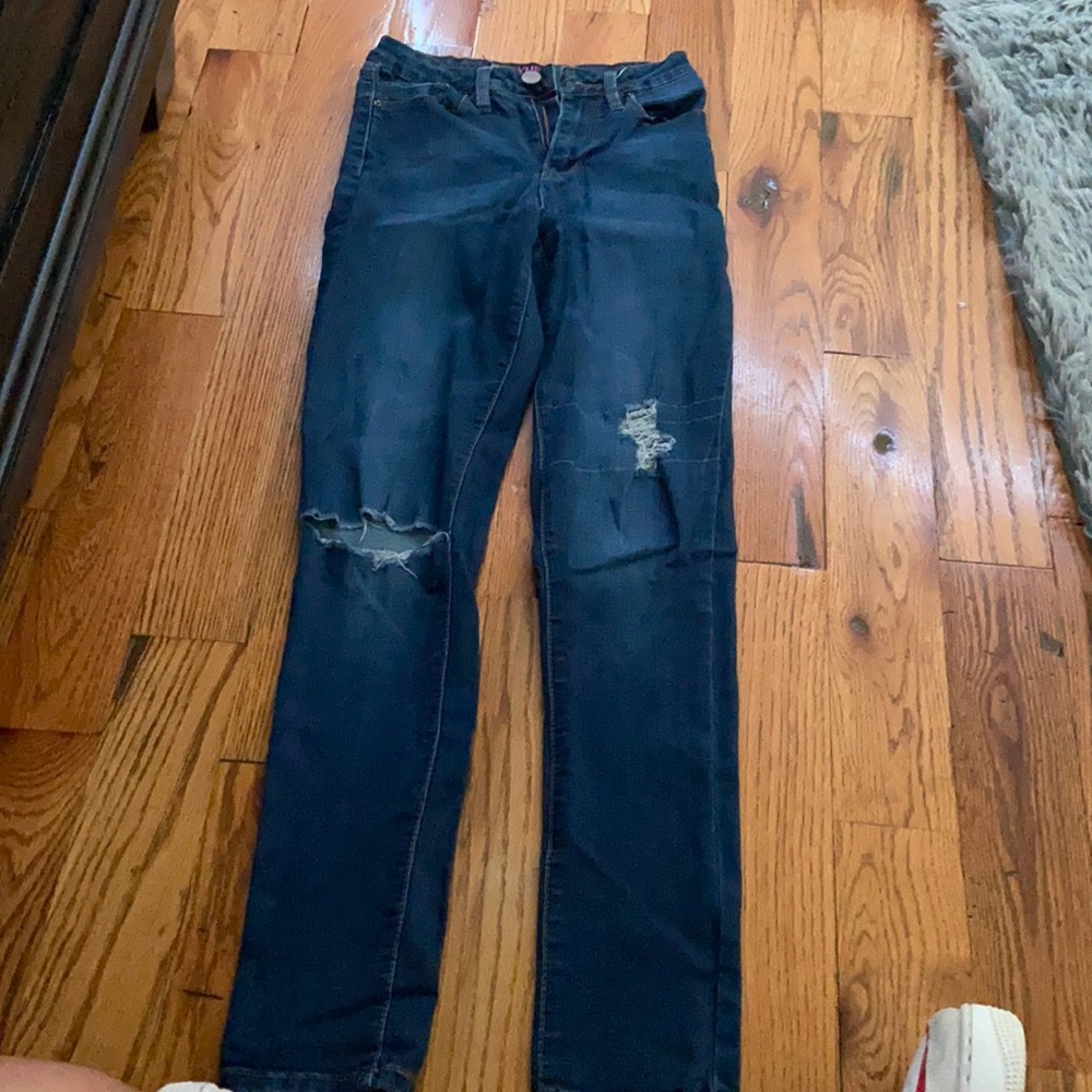 jeans, size 1, w/rips